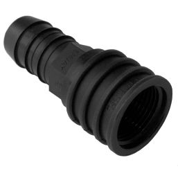 EMJAY ADAPTOR FEMALE 20MMX3/4 INCH BLK