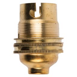 SELECTRIX LAMP HOLDER CORD GRIP 10MM BRASS