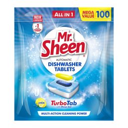 MR SHEEN DISHWASHER AUTOMATIC TABLETS LEMON 100P