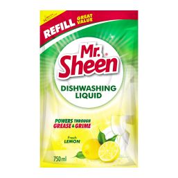 MR SHEEN DISHWASHING LIQUID FRESH LEM REF 750ML