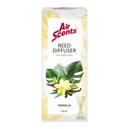 AIR SCENTS REED DIFFUSER VANILLA 50ML