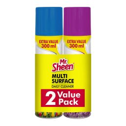 MR SHEEN MULTI SURF FURNITUR CLEAN 2 PACK 300ML