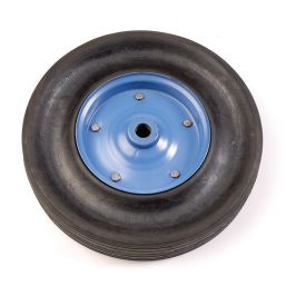 LASHER WHEEL SOLID RUBBER 350MM 100MM SEALED BEA