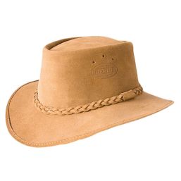 ROGUE HAT ORIGINAL BUSH SUEDE KHAKI S