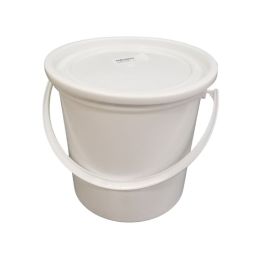 PLASTIC BUCKET WITH LID AND HANDLE 5L