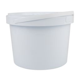 PLASTIC BUCKET WITH LID AND HANDLE TAM PROOF 5L