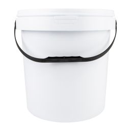 PLASTIC BUCKET WITH LID AND HANDLE TAM PROOF 20L