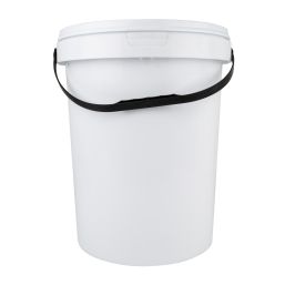 PLASTIC BUCKET WITH LID AND HANDLE TAM PROOF 25L