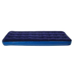 KAUFMANN BLOW UP MATTRESS BLUE SNGL 75X185X22CM