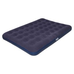 BASECAMP INFLATABLE AIR MATTRESS FLOCKED DOUBLE