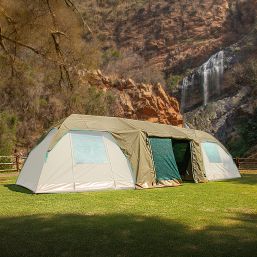 KAUFMANN X AFRI CANVAS TENT DOUBLE DOME CONNECTOR