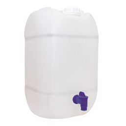 PLASTIC WATER CONTAINER 25L INCLUDING TAP