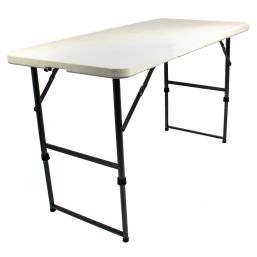 KAUFMANN TABLE FOLDABLE POLY TOP LRG 1800X760MM