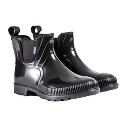 WAYNE GUMBOOT MENS CHELSEA BLACK SIZE 5