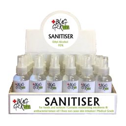 BUGGER OFF HAND SANITIZER SPRAY 100ML COUNTERTOP