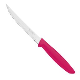 TRAMONTINA PLENUS STEAK KNIFE 13CM PINK