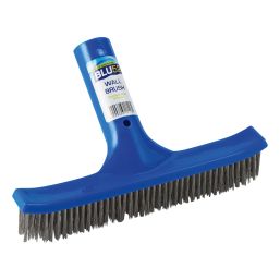 BLU52 WALL BRUSH STAINLESS STEEL 250MM