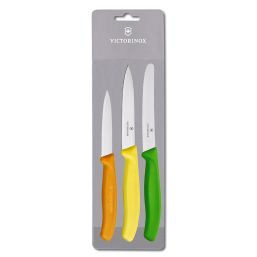 VICTORINOX PARING KNIFE SET 3PCE PRISM2