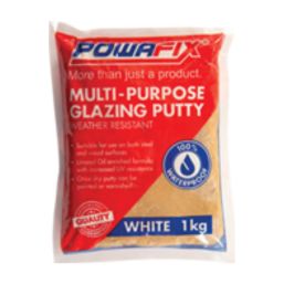 POWAFIX MULTI-PURPOSE PUTTY WHITE 1KG