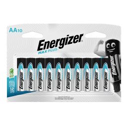 ENERGIZER BATTERY MAX PLUS AA 10 PACK