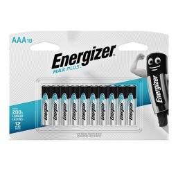 ENERGIZER BATTERY MAX PLUS AAA 10 PACK