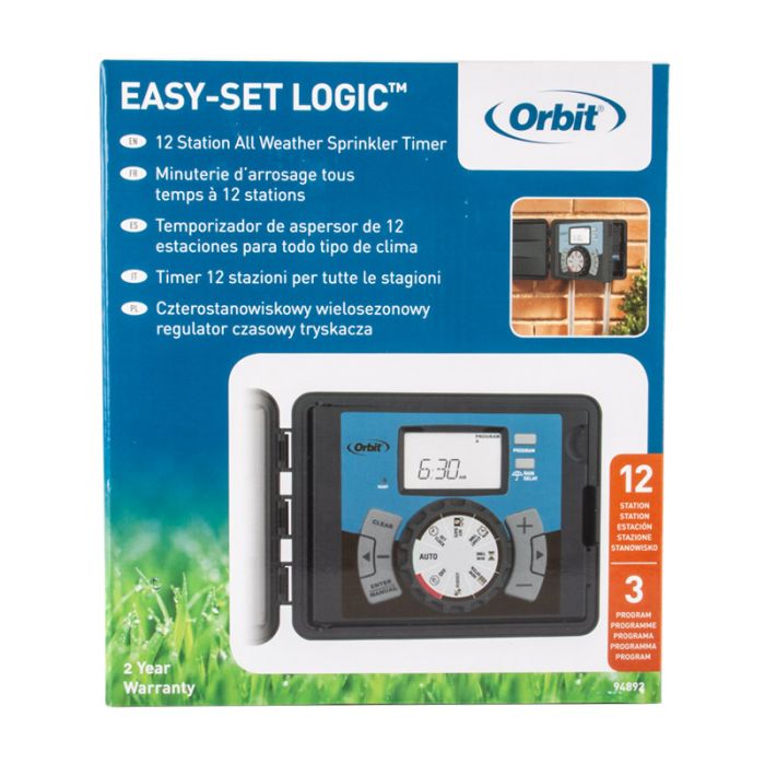 Orbit Irrigation Supplies 12-Station In/Out Timer with Remote