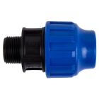 PLAST ADAPTOR COMPRESSION MALE 20X1/2