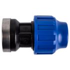 PLAST ADAPTOR COMPRESSION FEMALE 50X1-1/2