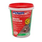 POWAFIX DRAIN CLEANER CAUSTIC SODA 500G