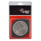 U-PART REFLECTOR ROUND WHT 76MM 2PK