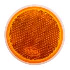 REFLECTOR CENTRE BOLT AMBER 60MM