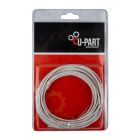 U-PART ELECTRIC WIRE 1.6MM 5M WHT