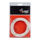 U-PART ELECTRIC WIRE 2.5MM 5M WHT