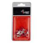 U-PART TERMINAL RED RING LUG 0.5-1.5MM 10MM