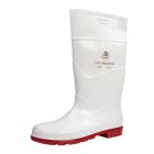 BATA JOBBER GUMBOOT WHT/RED SIZE 5