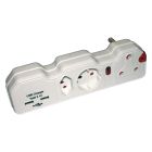 CURRENT ADAPTOR 1X16A1X5A1XSCHUKO2XUSB SURGE