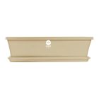 SEBOR SILL PLANTER & SAUCER ST 50CM BEIGE