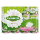 TWINSAVER TOILET PAPER 2PLY VIRGIN 24 PACK 1364