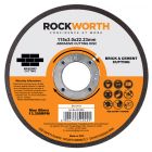 ROCKWORTH CUTTING DISC MASONRY 115X3.0MM