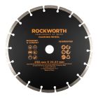 ROCKWORTH DIAMOND WHEEL 230MM SEGMENTED RIM