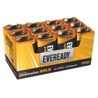 EVEREADY BATTERY POWERPLUS GOLD ZINC 9V TRAY