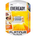 EVEREADY BATTERY PLATINUM ALKALINE AAA 2 PACK