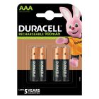 DURACELL BATTERY RECHAREABLE AAA 900MAH 4 PACK