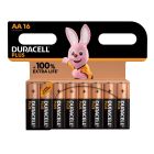 DURACELL BATTERY PLUS ALKALINE AA 16 PACK