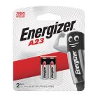 ENERGIZER BATTERY MINIATURE ALKALINE 12V A23 2PC