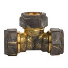 COMPRESSION BRASS TEE CXCXC 15MM SABS