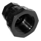 NYLON SOCKET EMJAY BLACK 20X15MM