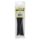 NEXUS CABLE TIES T50R 4.8MMX200MM BLACK 20 PACK