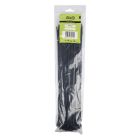 NEXUS CABLE TIES T120R 7.6MMX400MM BLACK 100 PACK