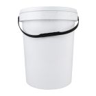 PLASTIC BUCKET WITH LID AND HANDLE TAM PROOF 25L